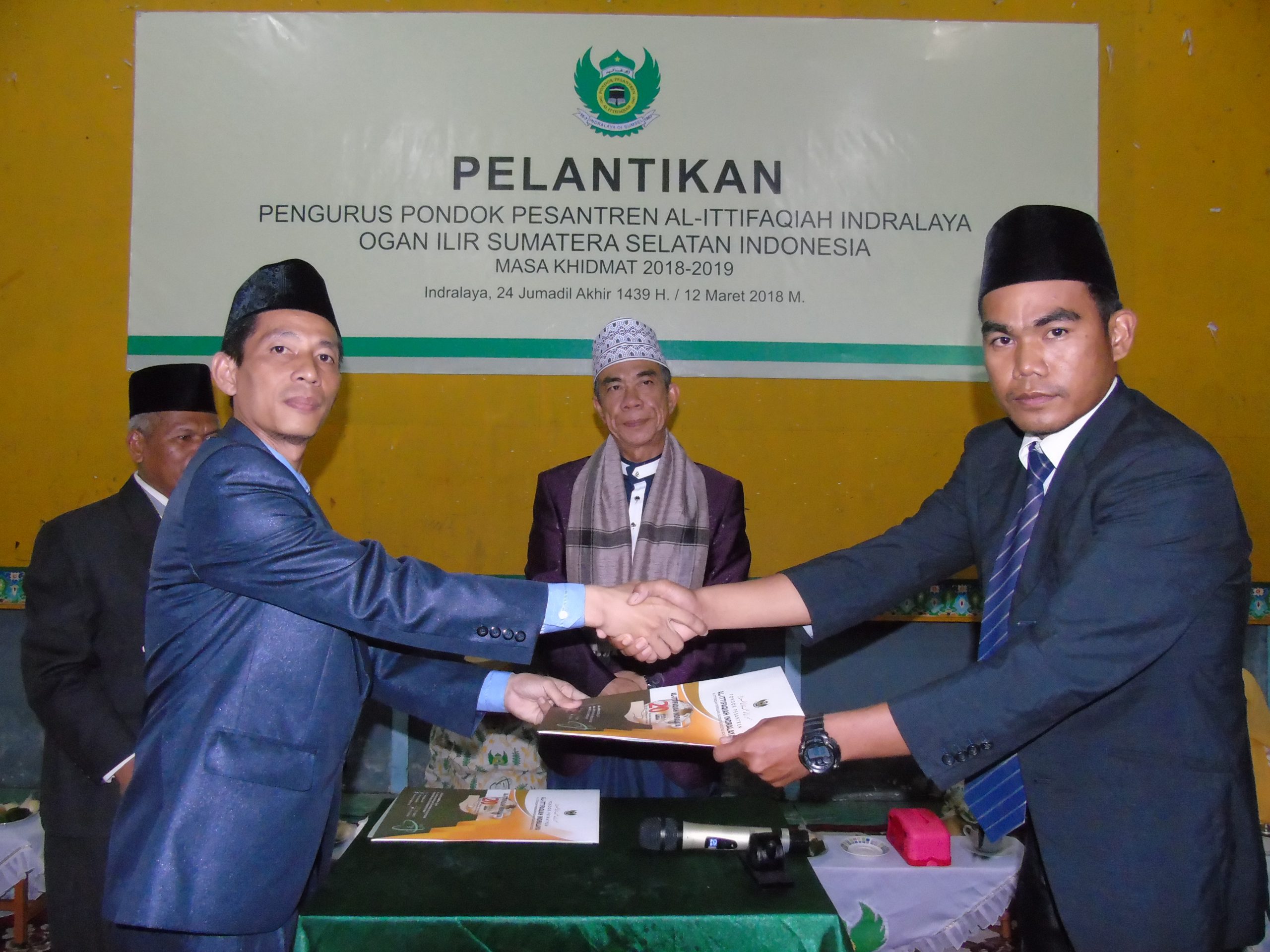 Susunan Pengurus Pondok Pesantren Al-Ittifaqiah Indralaya Masa Khidmat 2018-2019