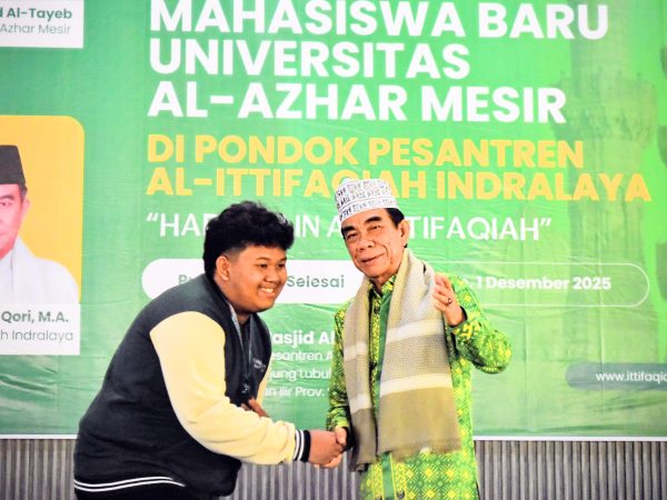 Ponpes Al-Ittifaqiah Indralaya Lepas 111 Mahasiswa Baru Menuju Universitas Al-Azhar Kairo, Mesir