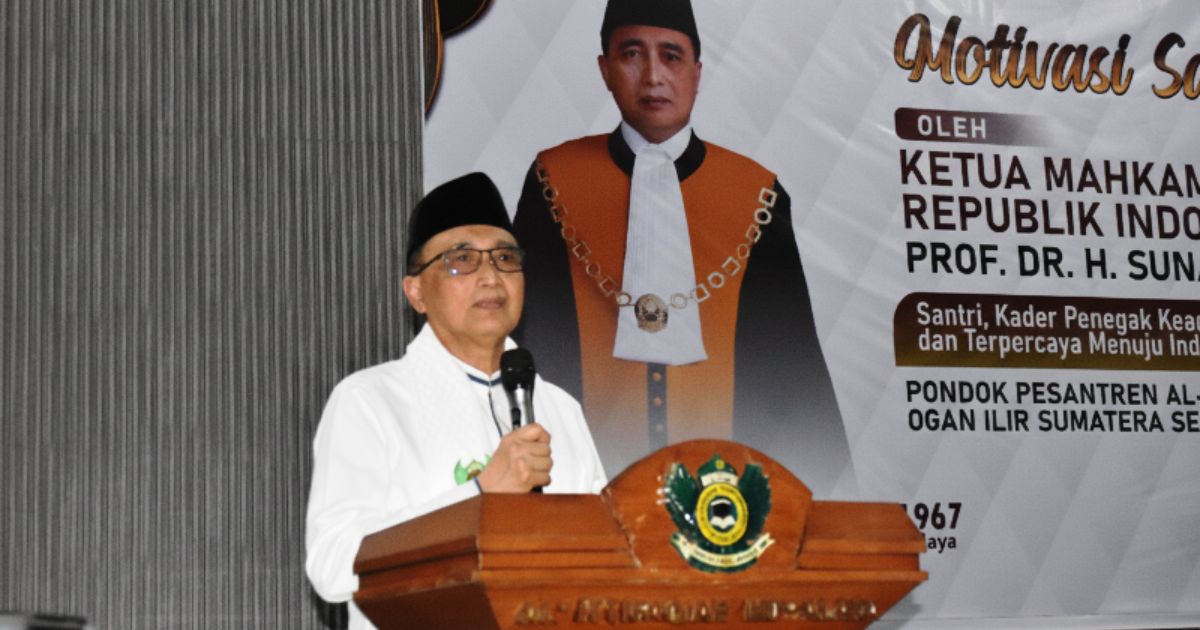 Ketua Mahkamah Agung RI di Al-Ittifaqiah: Santri Adalah Masa Depan Keadilan Bangsa Ketua Mahkamah Agung RI di Al-Ittifaqiah: Santri Adalah Masa Depan Keadilan Bangsa