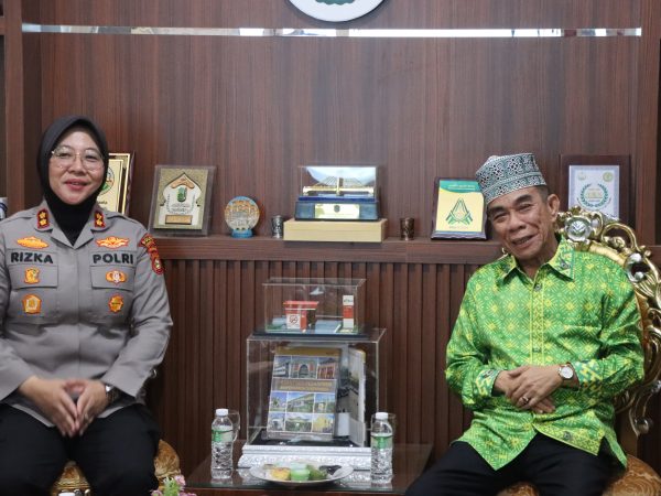 Kunker Kapolres Wanita Pertama di Ogan Ilir